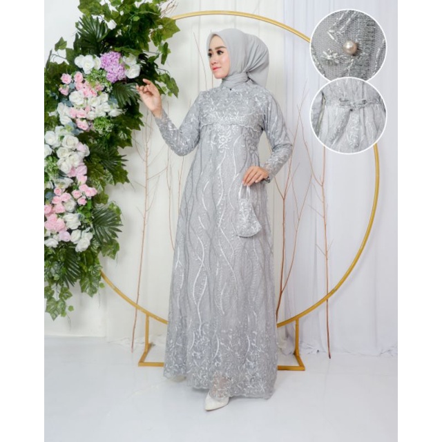 Gamis Ratu Jannah / Kebaya Modern / Gamis Kebaya / Gamis Pesta Mewah / Gamis /Kebaya Kondangan