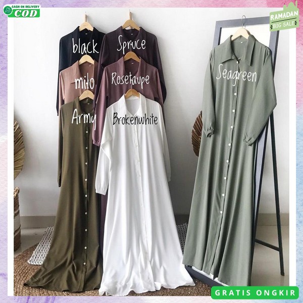 Games Rmja Bj Muslim (Xxl Xl L M S) Gamos Lebaran Gamiz Syari Gamis Wanita Kekinian 2023 Gsmis Konda