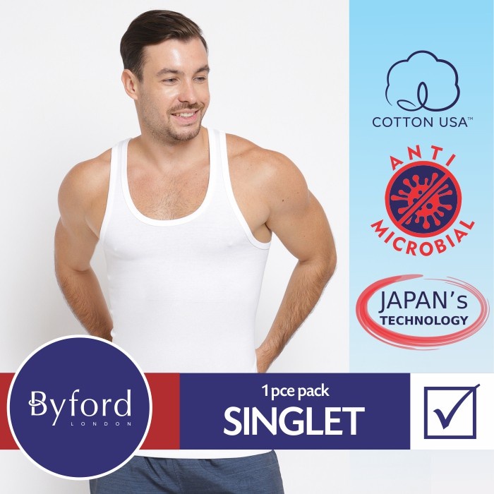 Kaos Dalam Byford Singlet Anti-Microbial