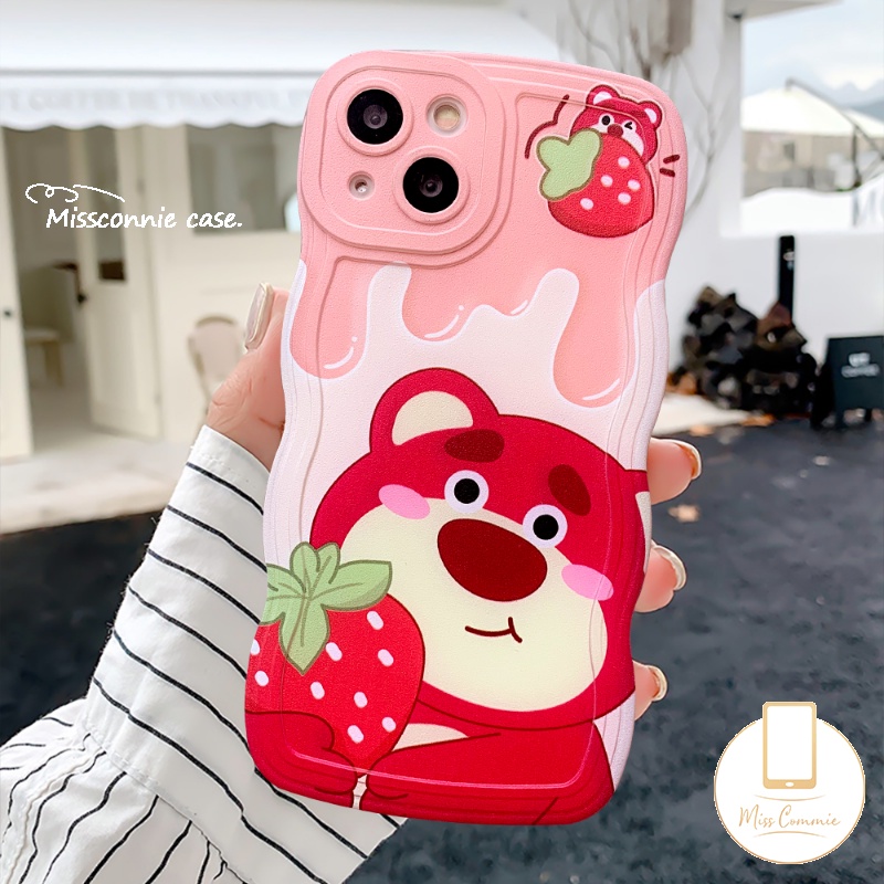 Case Kompatibel Untuk Samsung A12 A04s A13 A50 A20 A50s A14 A02s A03s A31 A22 A30s A23 A21s A52 A51 A32 A33 A11 A04 A52s A04E A53 Losto Kartun Winnie The Pooh Soft Wave Edge Case