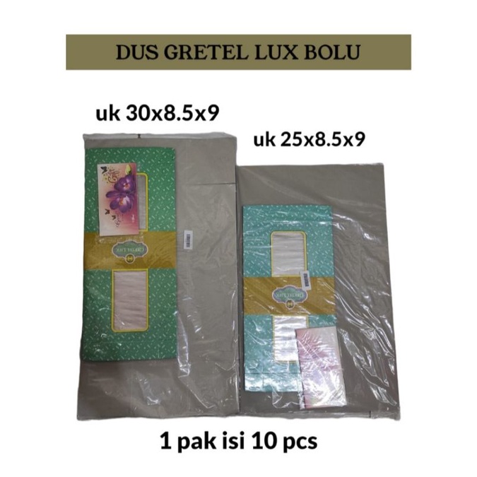 

DUS GRETEL LUX BOLU/KOTAK KUE/KOTAK BROWNIES/BOX KUE