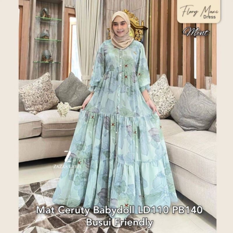 Flory Maxy Dress by Zazaa Label ORI