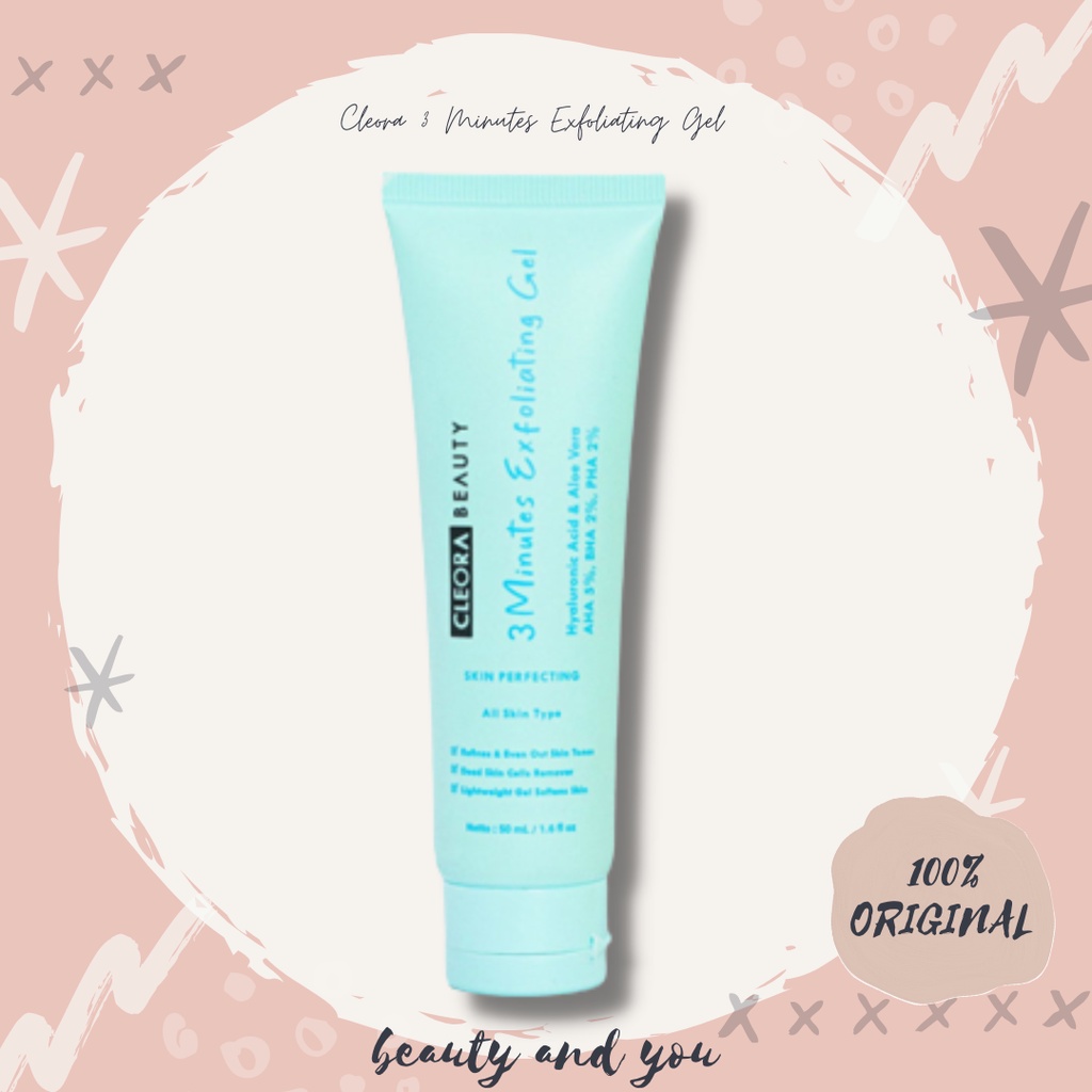 [READY STOCK] Cleora 3 Minutes Exfoliating Gel