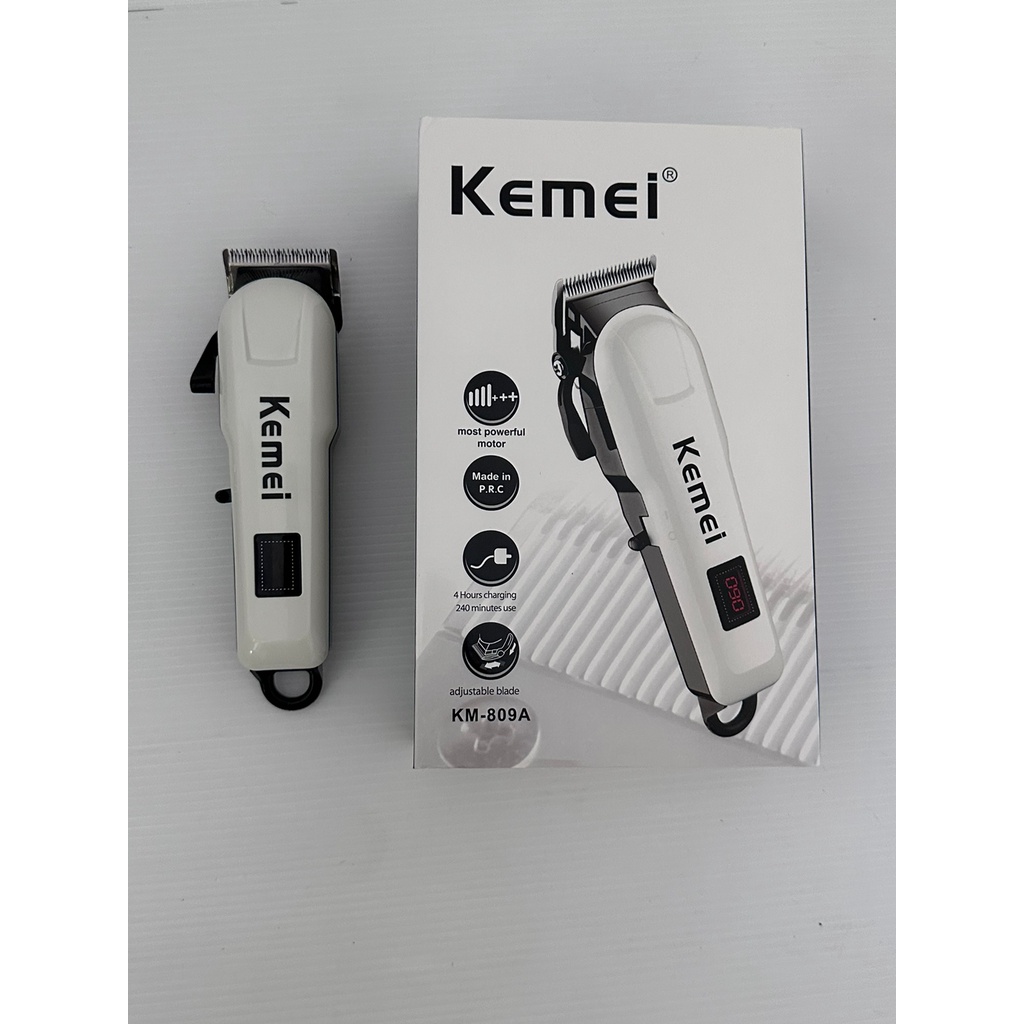 Hair Clipper Kemei KM-809A Alat Mesin Cukur Rambut/alat potong rambut