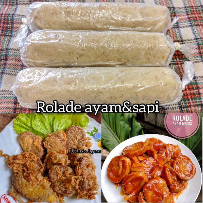 

rolade ayam dan sapi Homemade enak