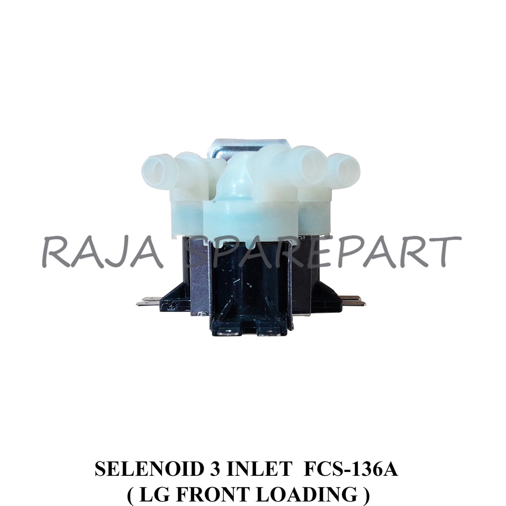 Selenoid  / Water Inlet Mesin Cuci LG FRONT LOADING 3 INLET FCS-136A