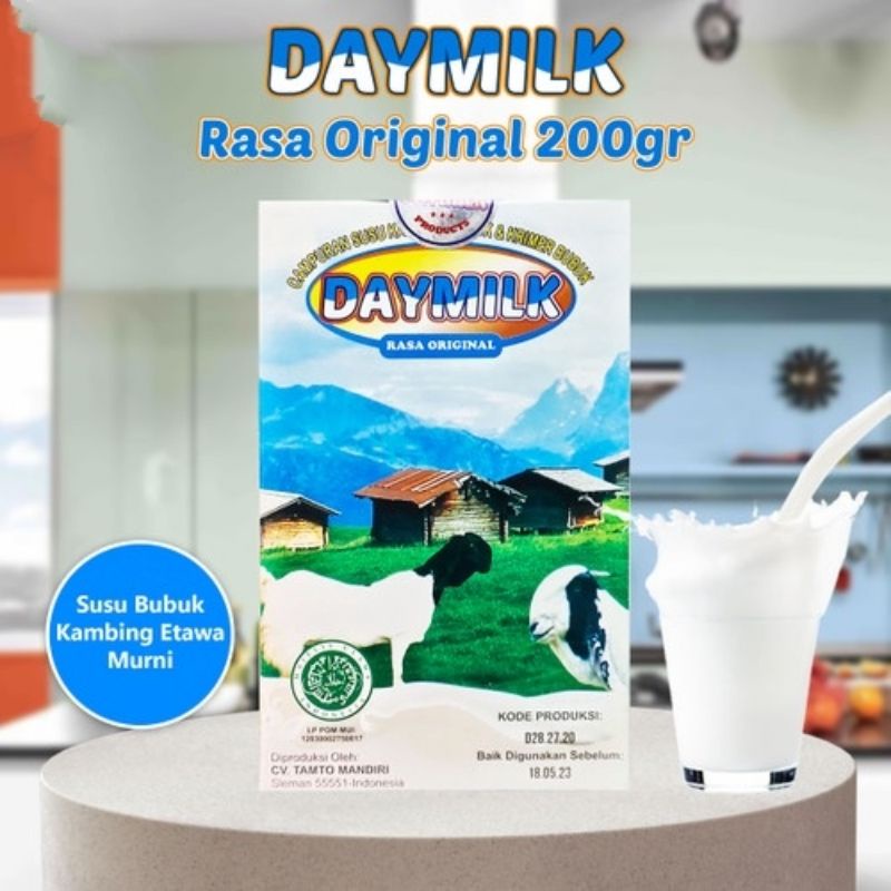 Daymilk Susu Kambing Etawa 200 gram - Daymilk 200 gram