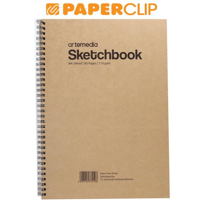 

Buku Gambar Sketchbook Artemedia Wired Craft A4 110Gsm 774198