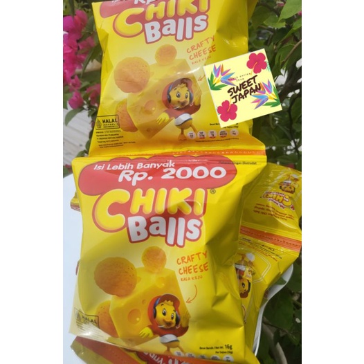 CHIKI BALLS...ISI 10 dan Qtela isi 10 gede ya...eceran 2000