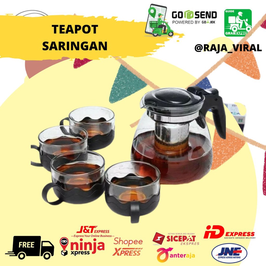teapot  saringan