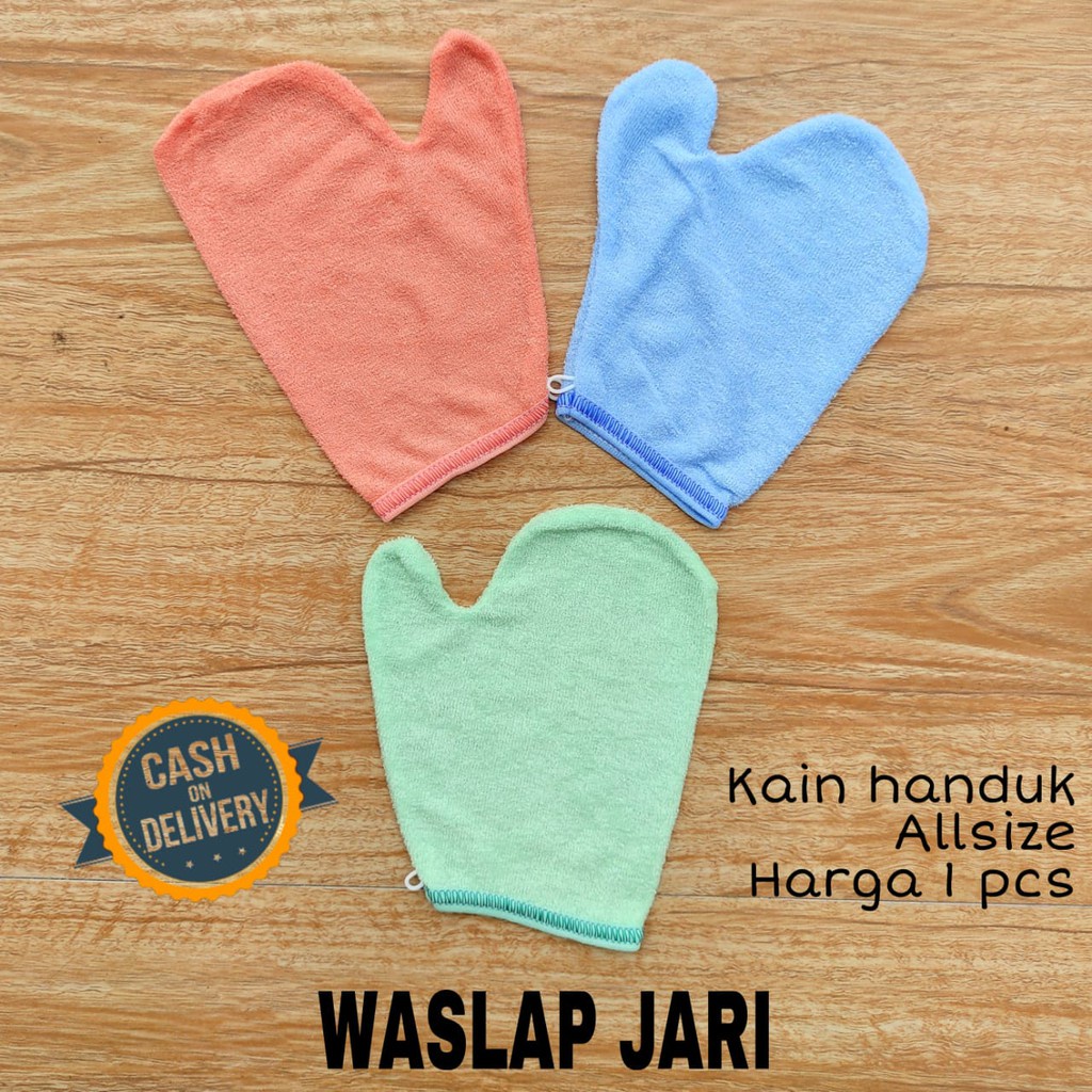 1/2 LUSIN (6 pcs) Waslap bayi model KOTAK grosir TERMURAH