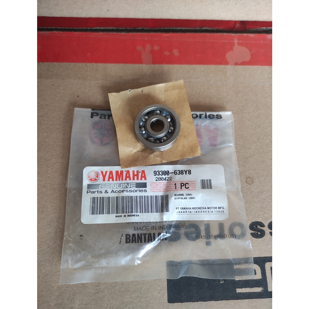 laher klaher bearing bering bak blok cvt mio sporty smile fino nouvo original yamaha