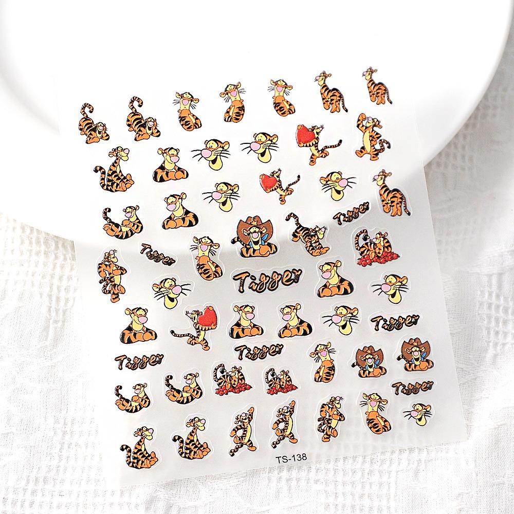 Needway Stiker Kuku Kartun Wanita Fashion Hewan Anjing Manikur Aksesoris|Hiasan Nail Art