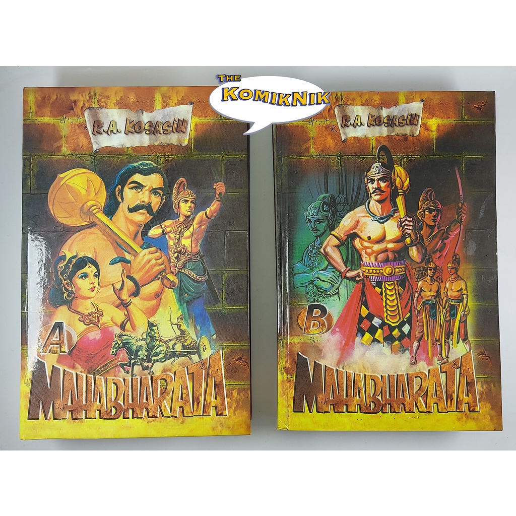 Jual Mahabharata Jilid A Dan B (Hard Cover), Karya RA Kosasih | Shopee ...