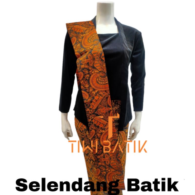 Selendang Batik Klasik Solo