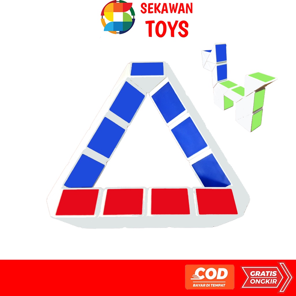 Mainan Rubik Snake/ Mainan  Rubik Ular TERMURAH!!!