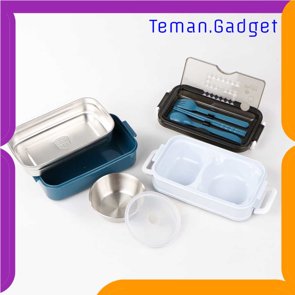 TG - DPR SDGRP Kotak Makan Lunch Bento Box Food Container Double Layer Bowl - JT-008