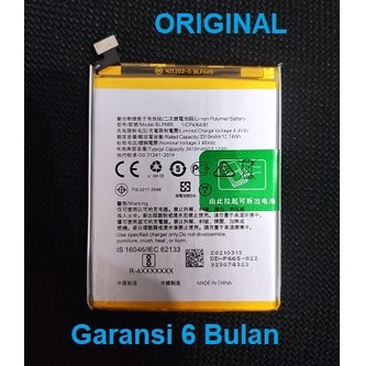 Batere Baterai Battery OPPO F5 Youth Realme 1 BLP665 Original