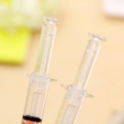 ⭐️𝐈𝐇𝐒 𝟓𝟗𝟑 𝐋𝐚𝐦𝐩𝐮𝐧𝐠⭐️Pulpen Jarum Suntik Lucu Korean Syringe Ballpoint Pen Souvenir