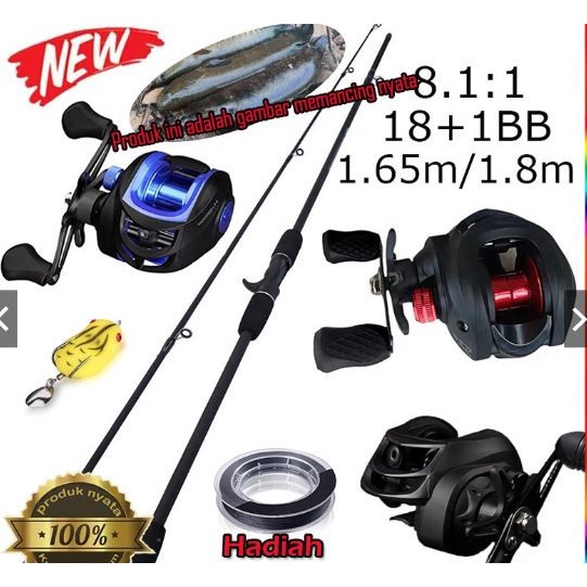 Pancing Pancingan Set Lengkap Set Pancing Dengan Joran Casting Pancing Tubuh