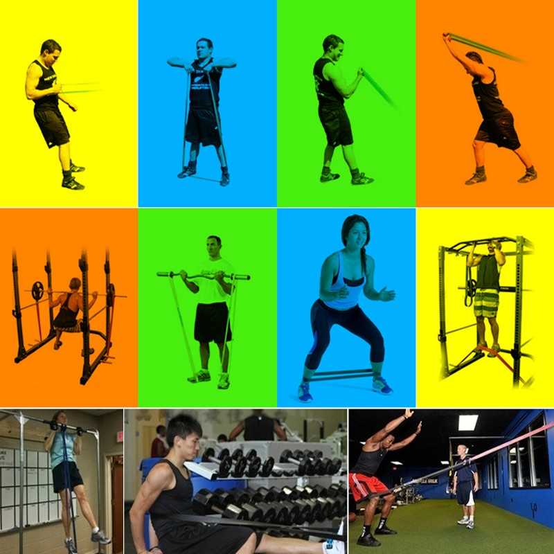 Tali Lateks Pull Up Resistance Band Fitness Alat Olahraga - Y66OR