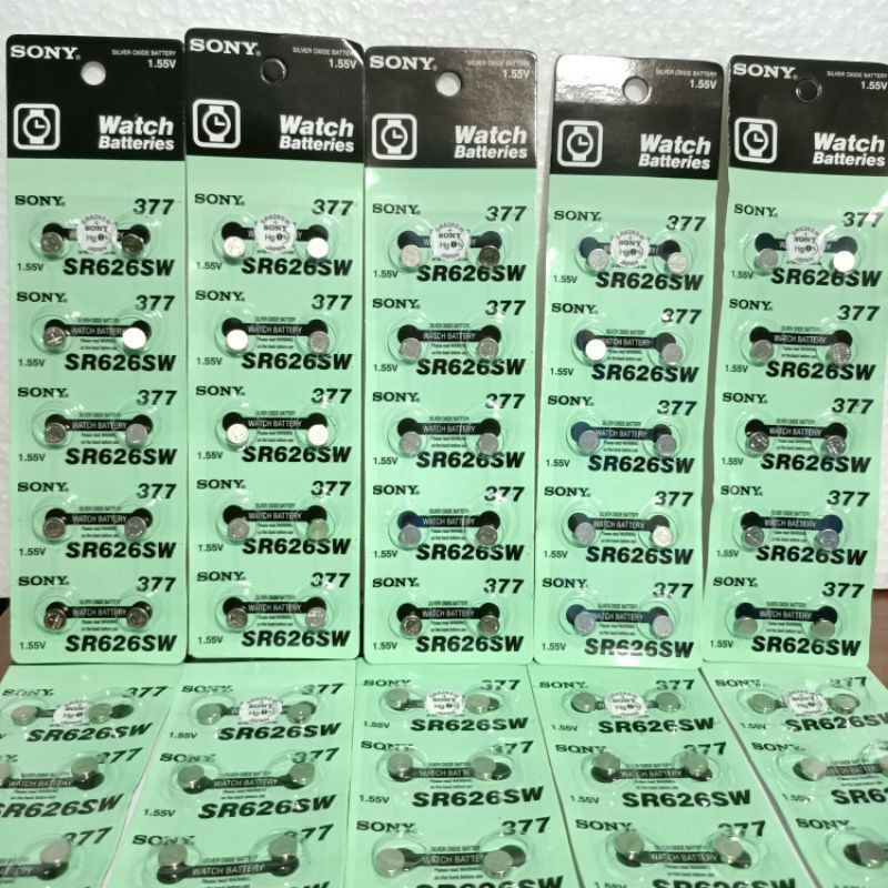 Batre jam tangan seri 377/626