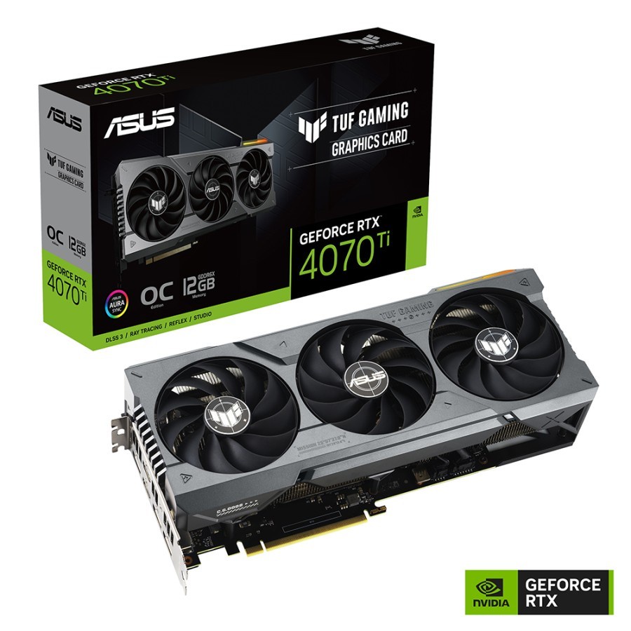 ASUS TUF Gaming RTX 4070 TI OC 12GB GDDR6X I RTX4070TI