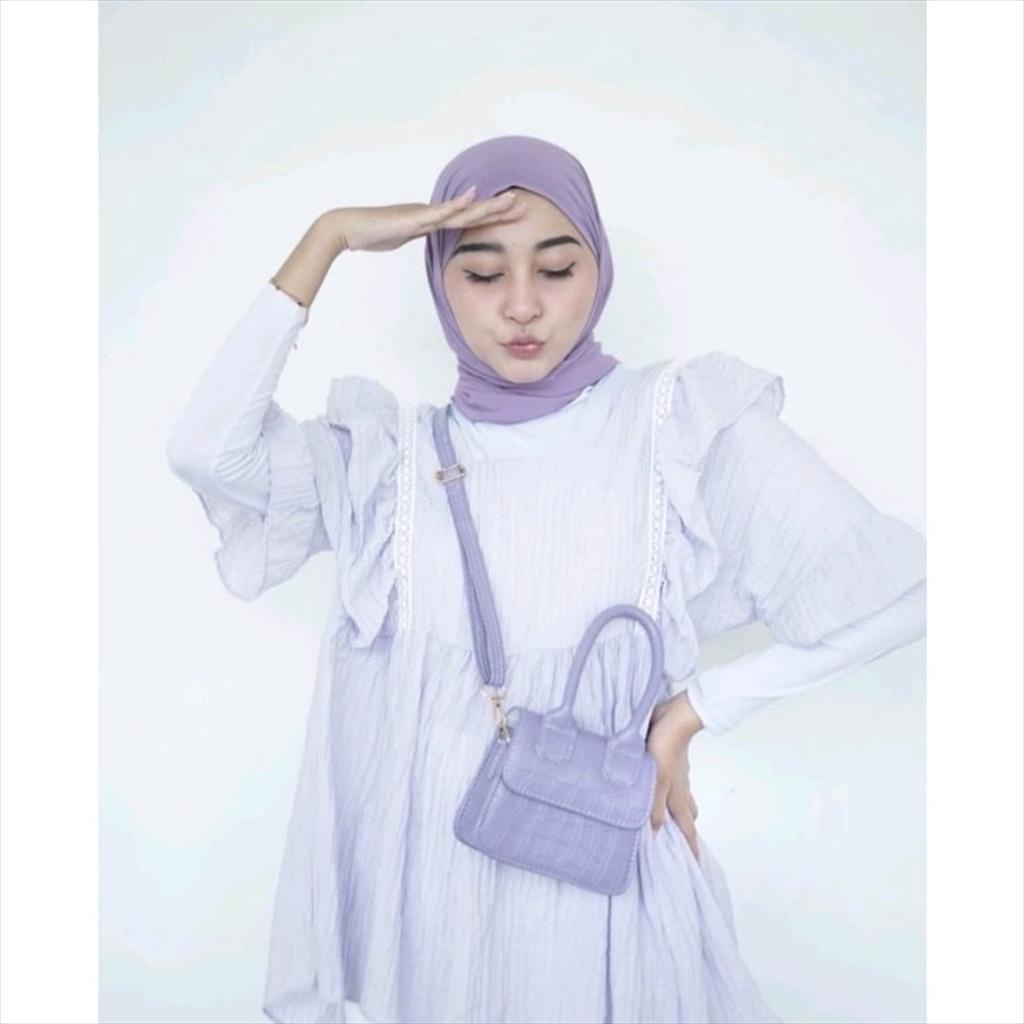 YA 404. Slingbag Croks Slingphone Mini Bag Tas Selempang Slempang Wanita Tas Ponsel Korea Mini Casual