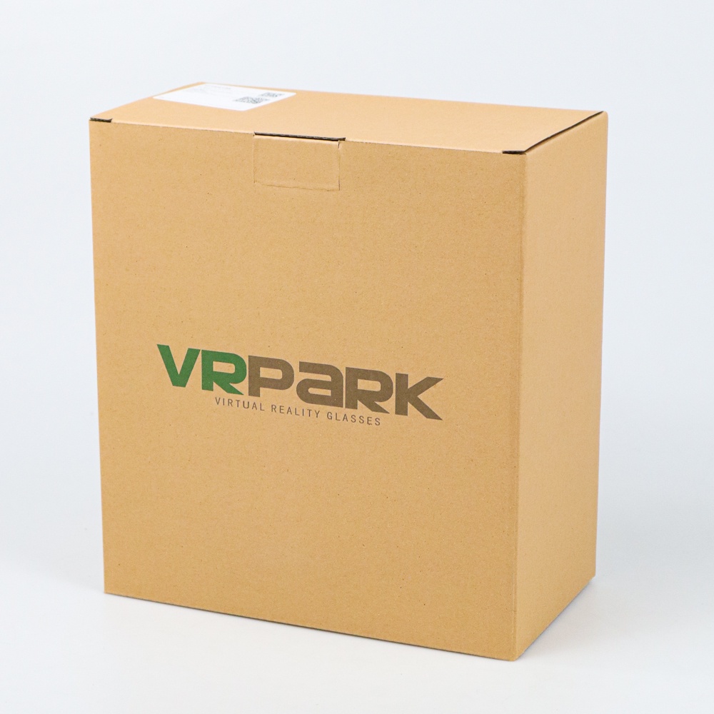 VRPARK Box Virtual Reality Glasses with Headphone - J20 - Black