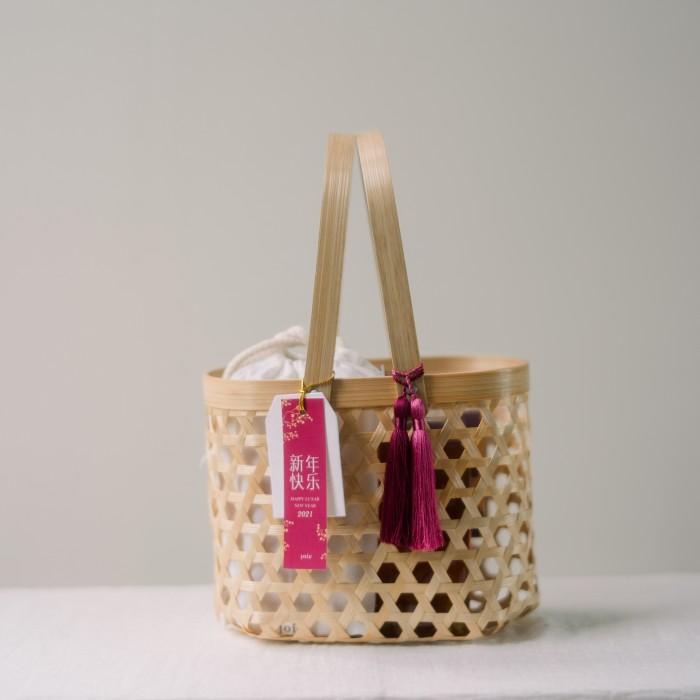

Keranjang Bambu Premium / Kotak Hampers Kado Lebaran (Box Only) 034