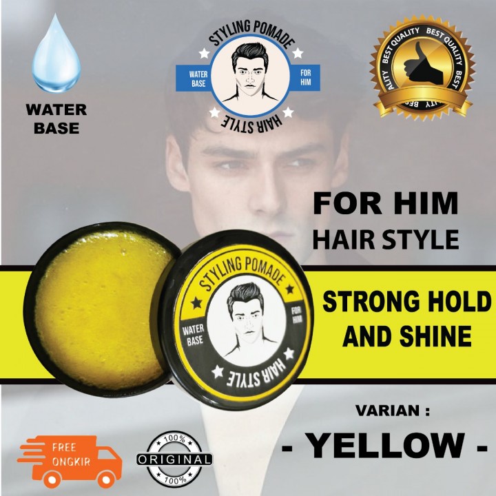 POMADE Hair Styling Waterbased Strong Hold FREE SISIR