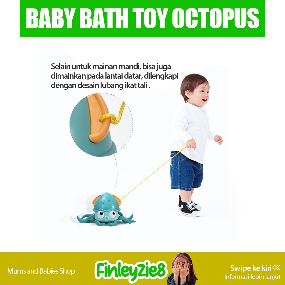 Mainan Mandi Anak / Mainan Mandi Bayi / Mainan Mandi Octopus / Toys / Mainan Gurita / Mainan mandi anak toys octopus plastik tanpa baterai bisa berenang / Mainan Octopus / Mainan Octopus Berjalan /Mainan Gurita Berjalan / Mainan Gurita Bergerak / Mainan