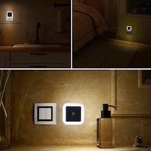 [DZS] LAMPU TIDUR LED SENSOR CAHAYA PERSEGI DEKORASI RUANGAN NIGHT LAMP