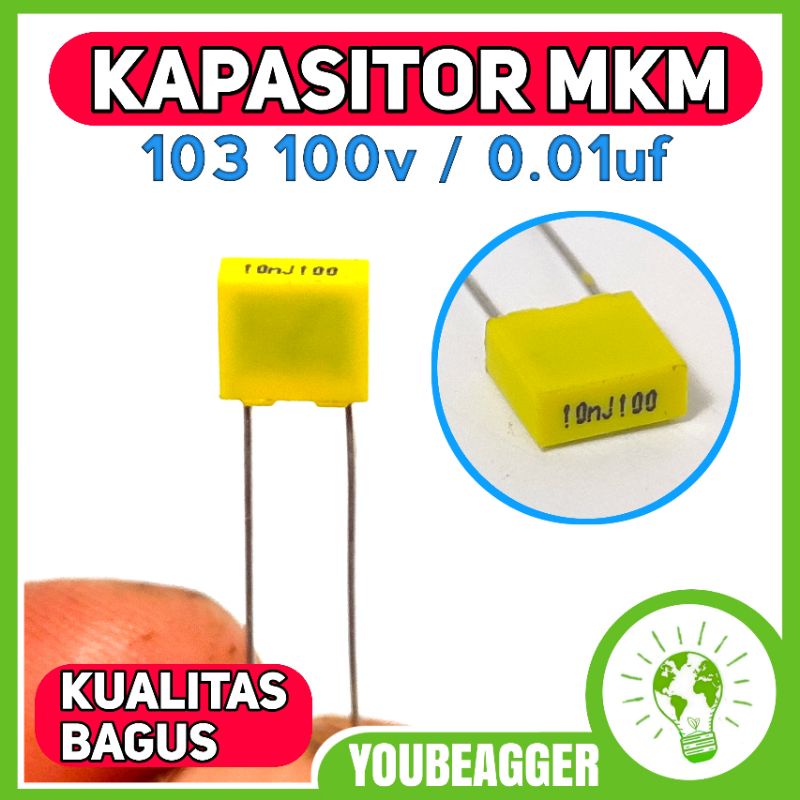 Kapasitor MKM 103 100v  10nJ100