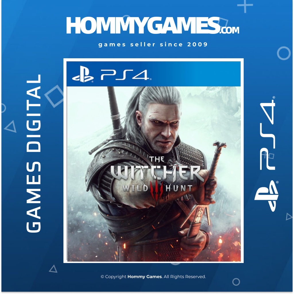 The Witcher 3 Wild Hunt PS4 &amp; PS5 Digital Games