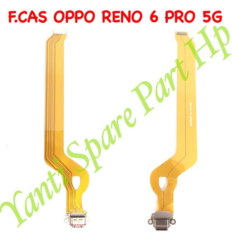 Flexible Connector Charger Oppo Reno 6 Pro 5G Original Terlaris New