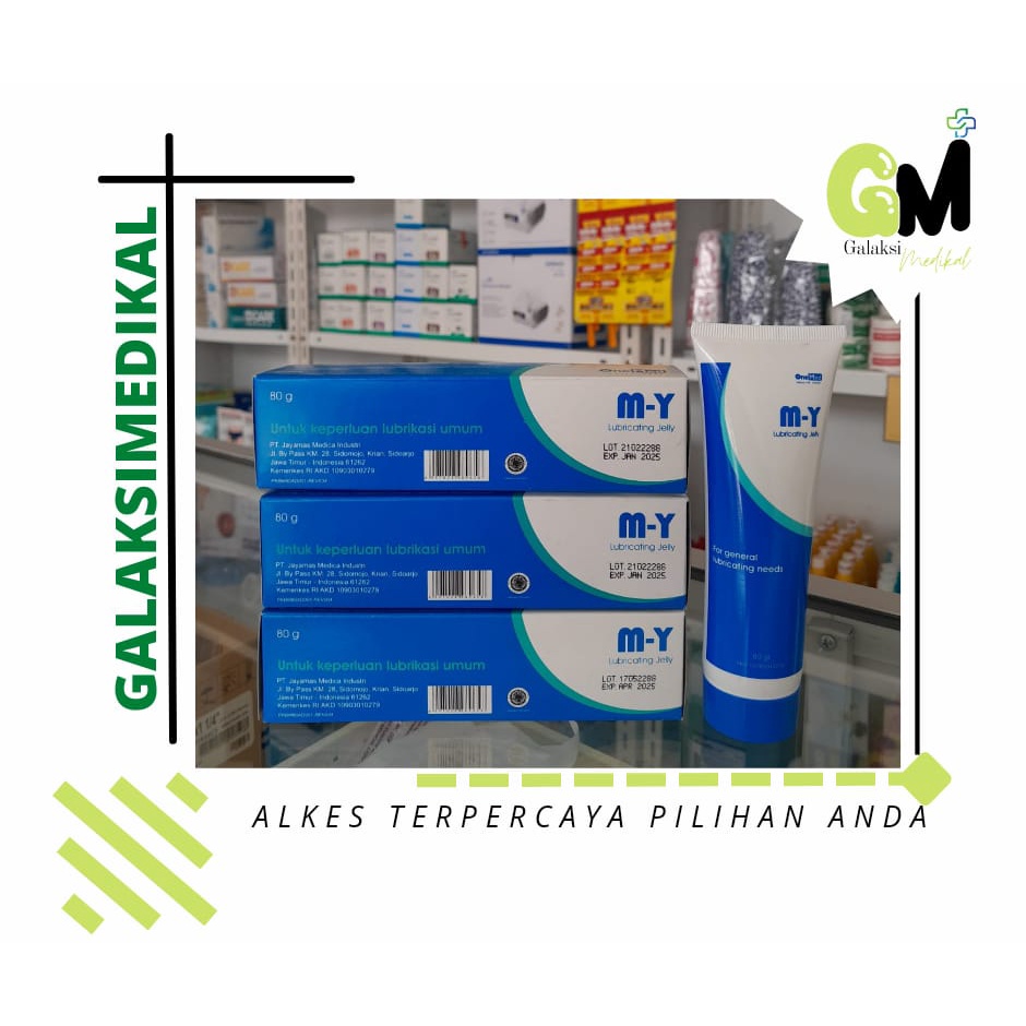 My Jelly Gel Lubricant Gel Lubrikasi/ Pelumas OneMed 80 Gram/ Gel Foley kateter