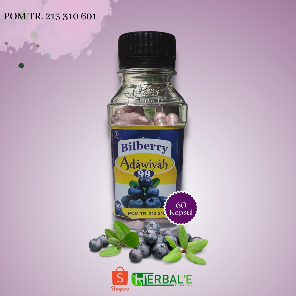 Jual Bilberry Adawiyah 99 60 Kapsul Shopee Indonesia