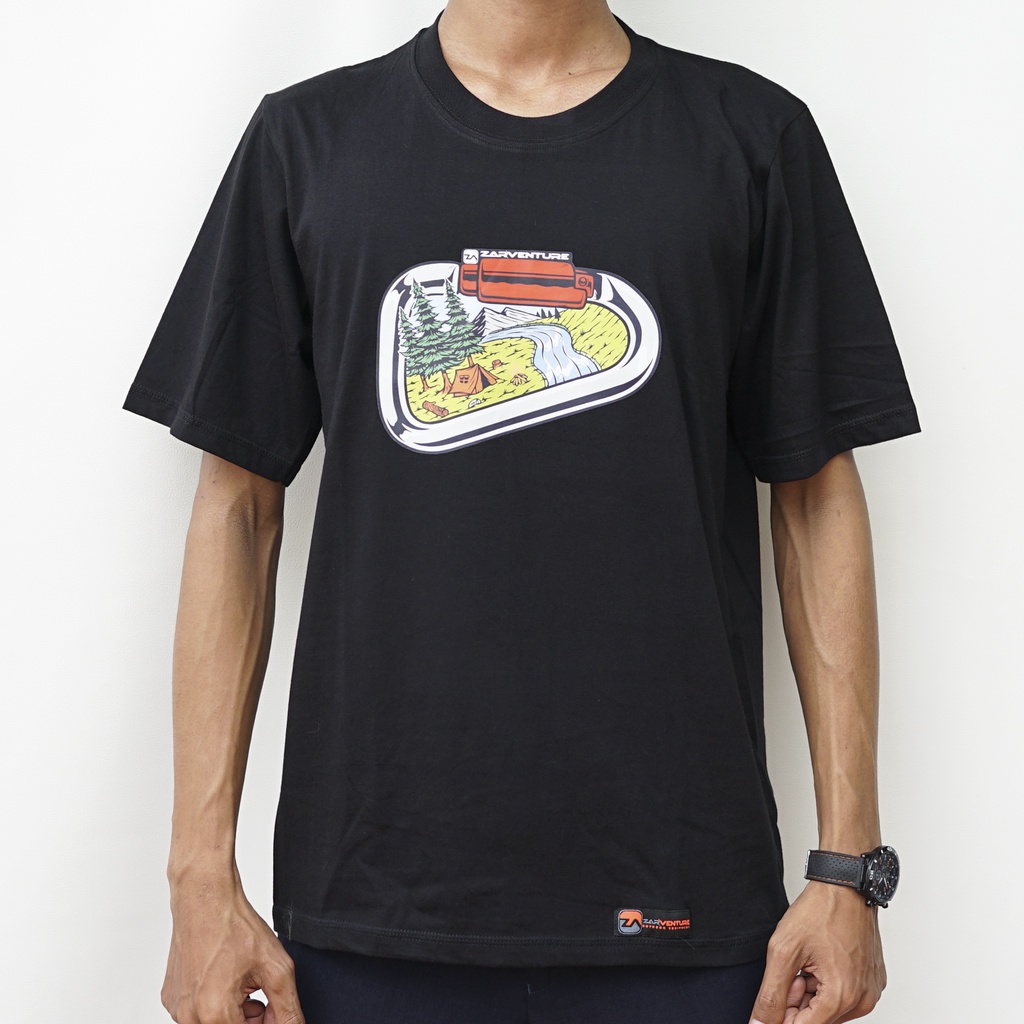 kaos tshirt tema adventure hiking zarventure 1019