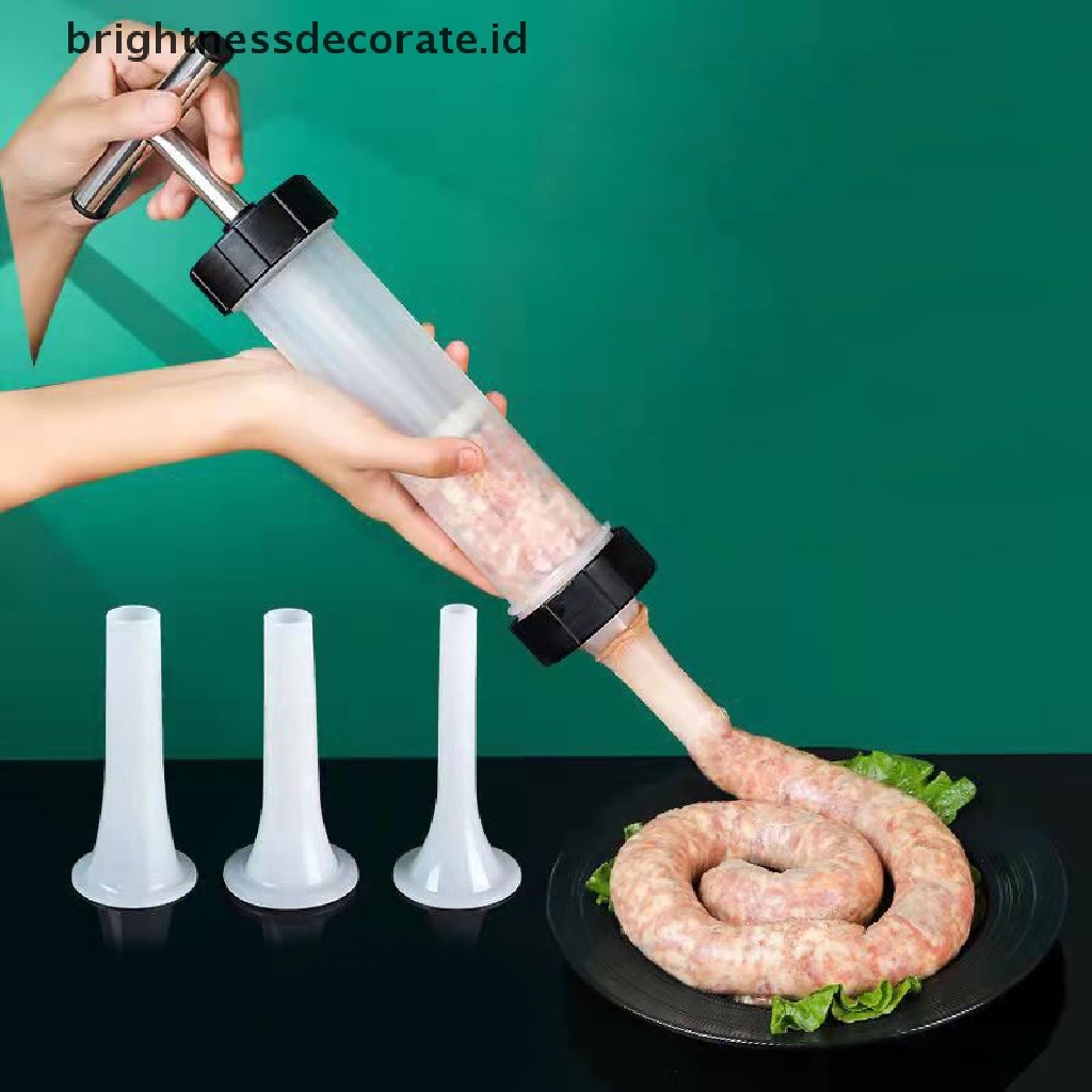 [Birth] Mesin Isi Sosis Manual Alat Sosis Sausage Stuffer Gadget Rumahan [ID]