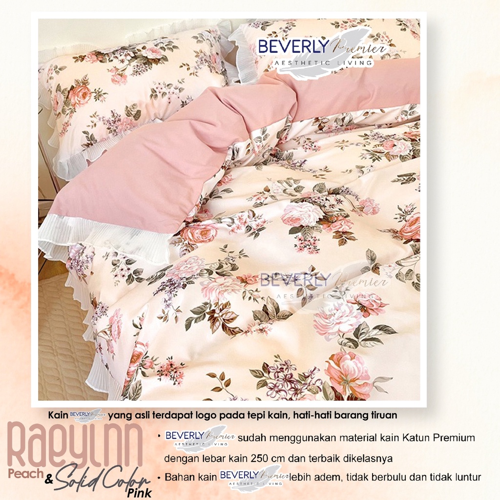 Sprei Motif 180x200 No.1 King size Katun asli anti geser