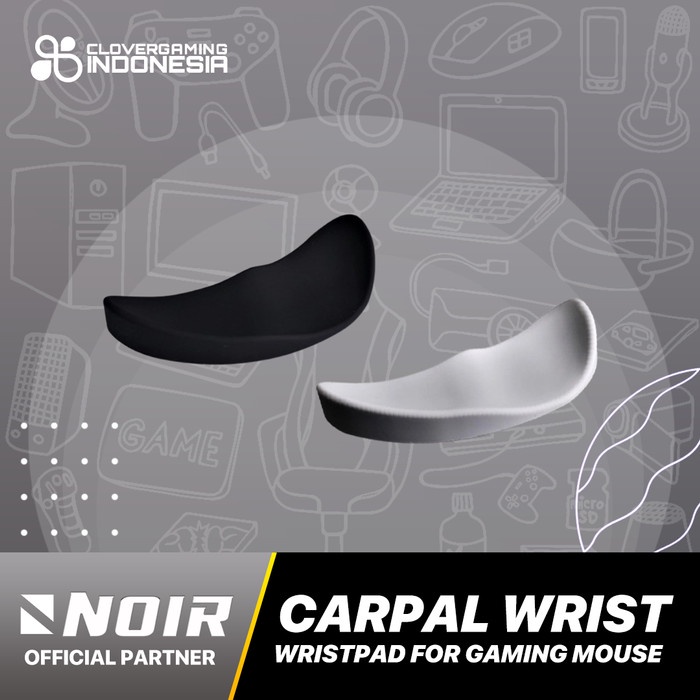 Noir Carpal Wrist Pad - Handrest Wristpad