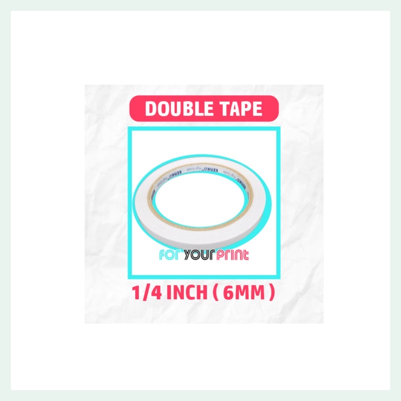 

Double Tape KENKO 1/4 Inch (6MM) Bluce Core High Grade