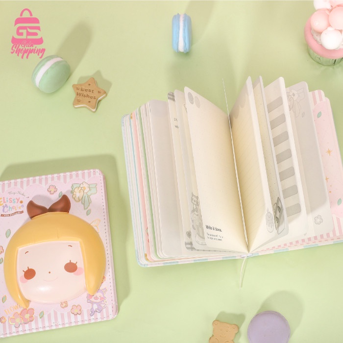 

Notebook Squishy Diary Lucu Agenda Jurnal Buku Tulis Flower Elisy 1973