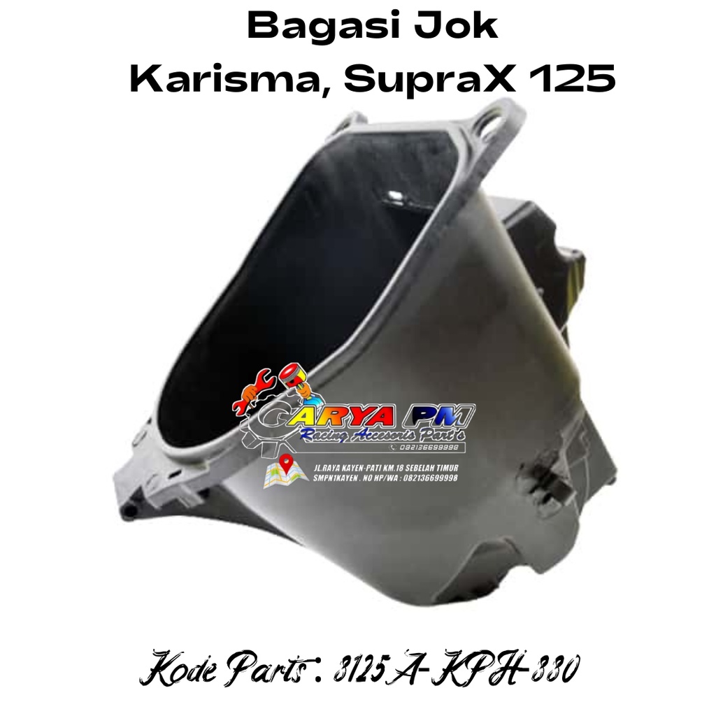 Box Bagasi Honda Karisma Original AHM 8125AKPH880
