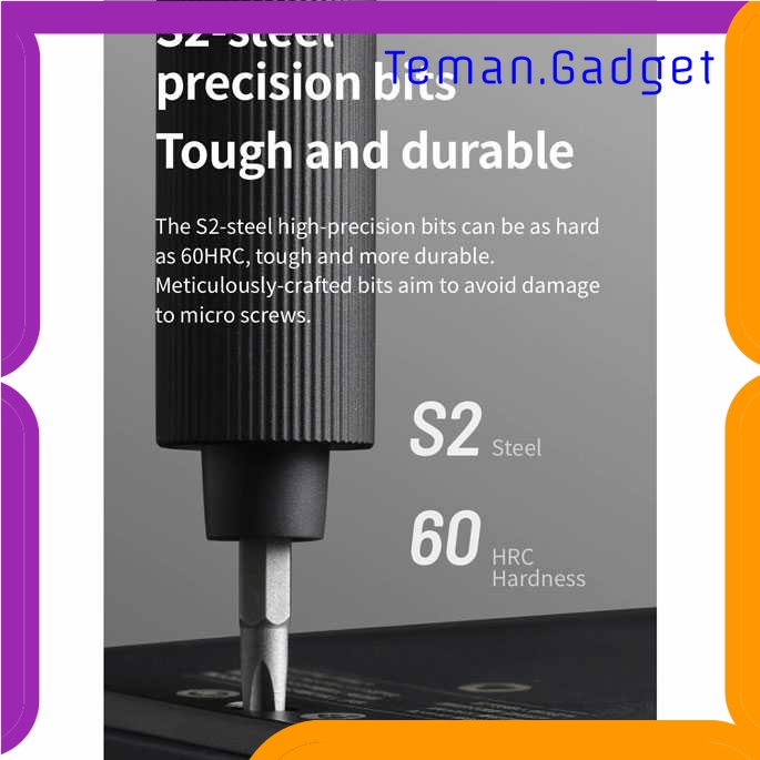 TG-PKK Obeng Elektrik Set Screwdriver Magnetic Bits 25 in 1 - QWLSD010