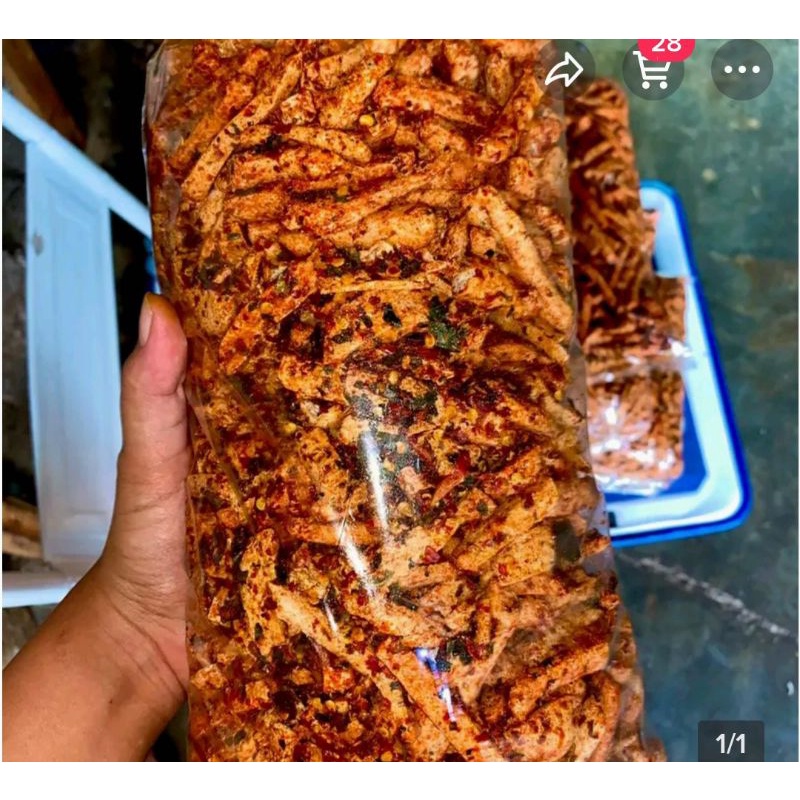 

Basreng pedis daun jeruk