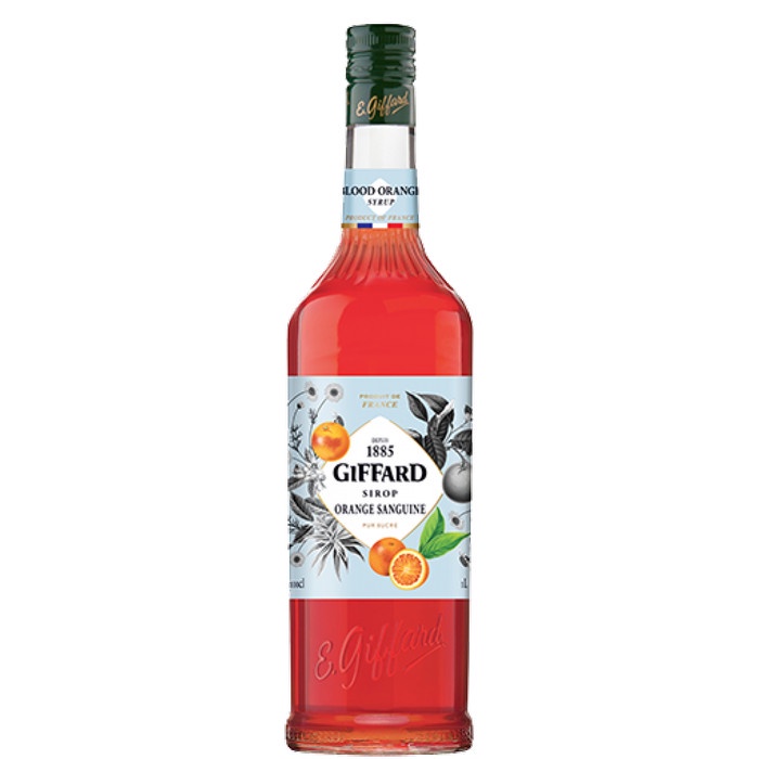 

GIFFARD SYRUP BLOOD ORANGE FLAVOUR 1L -SIRUP GIFFARD RASA 1LITER