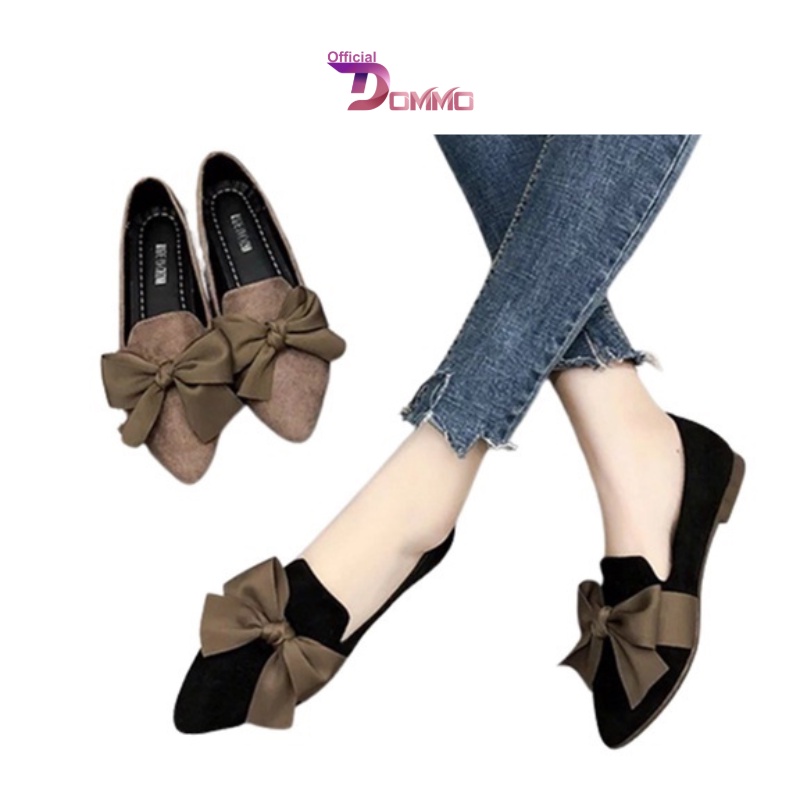 [LOKAL] DOMMO - D5036 FLATSHOES LEMON MONA - Flatshoes Wanita