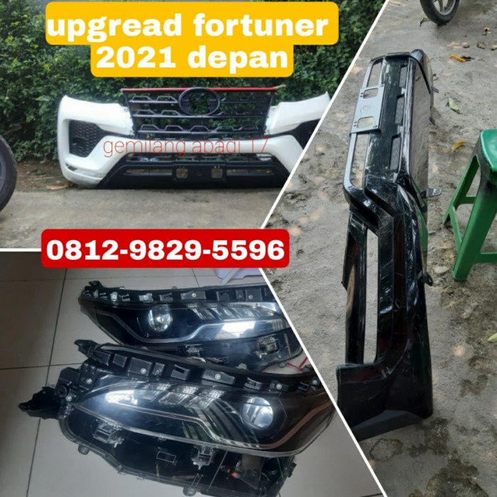 {BEKAS} upgread bumper gril bodykit fortuner vrz 2021 Berkualitas